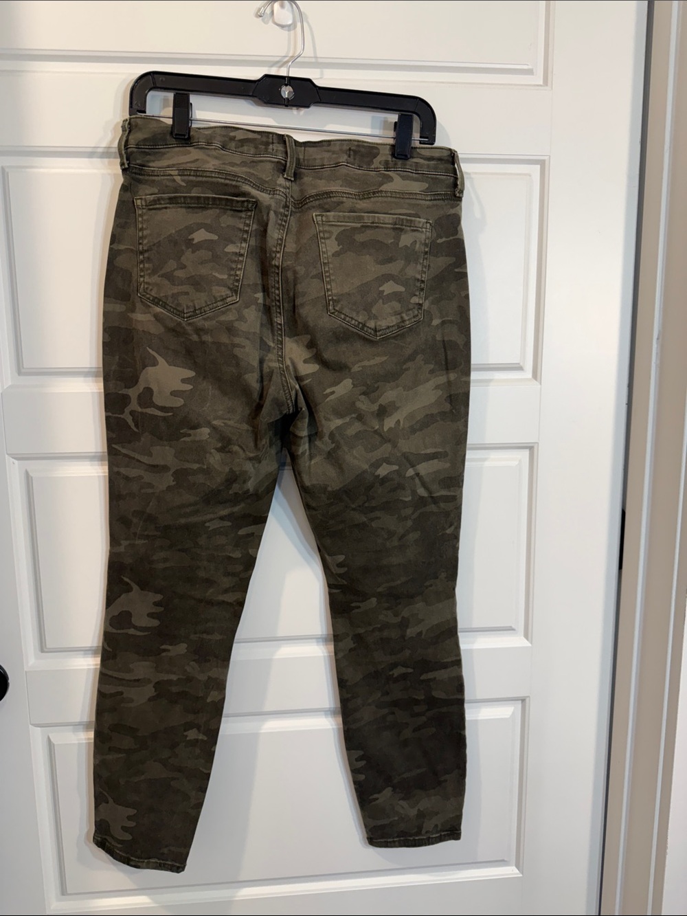 NYDJ Ami Skinny Camo Jeans Womens Lift Tuck Stretch Green Pants 10 - Picture 5 of 5